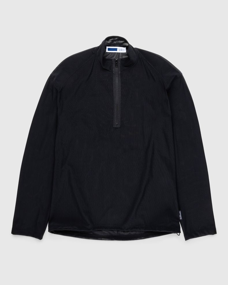 Transit Mesh Pullover Black