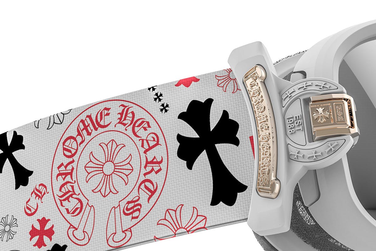 CHROME HEARTS Ski Goggles silver morning (5)