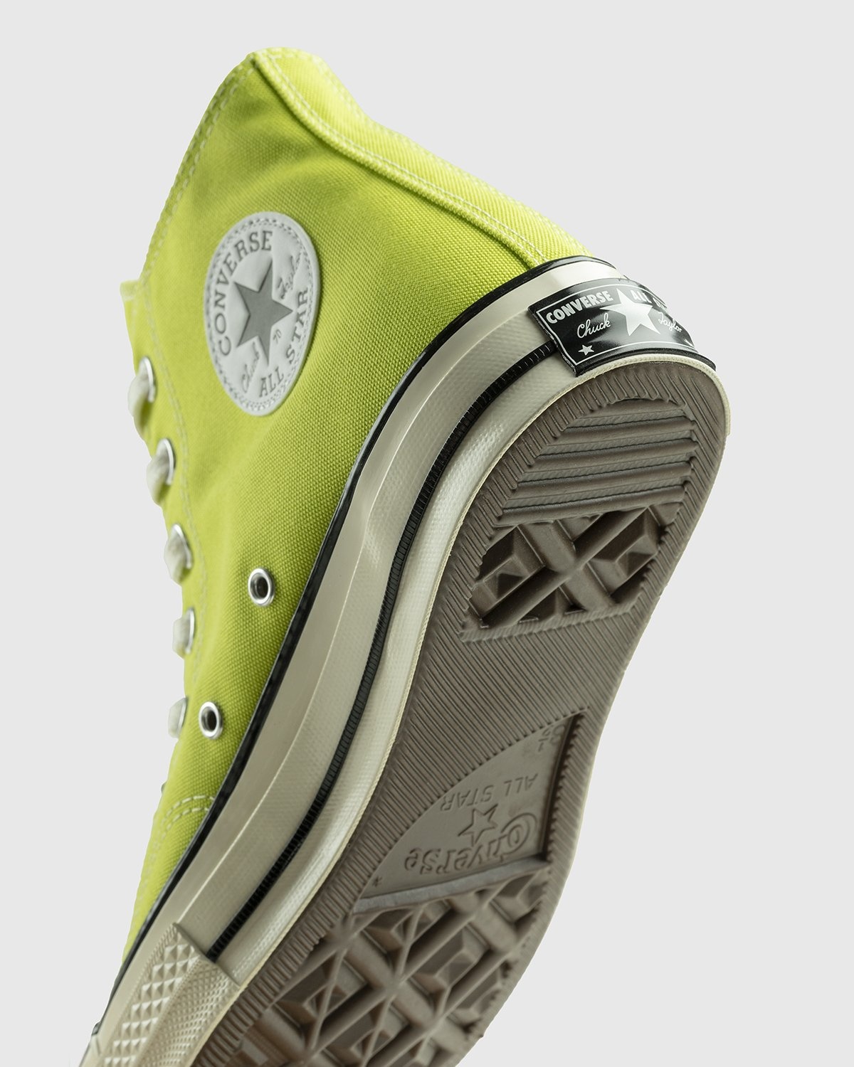 Converse – Chuck 70 Lime Twist Egret Black - Sneakers - Yellow - Image 5