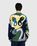 Kenzo – Wavy Stripe Wool Cardigan Midnight Blue - Knitwear - Blue - Image 4