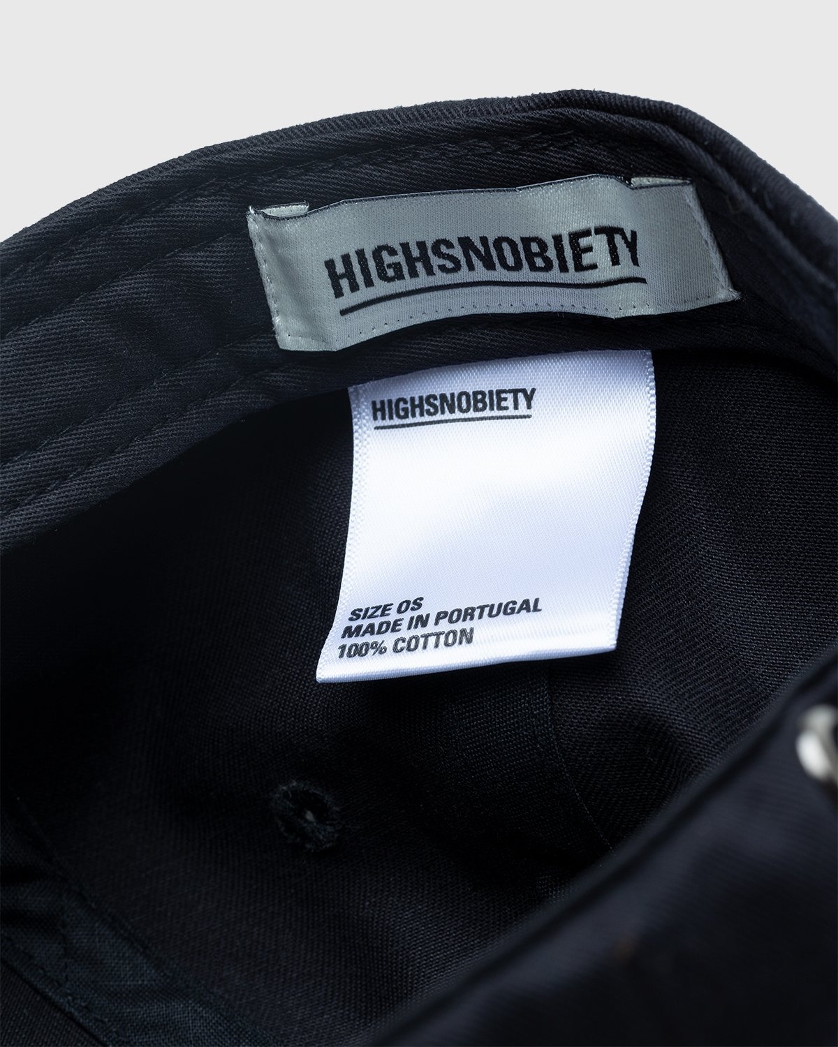 Highsnobiety – Baseball Cap Black - Hats - Black - Image 6