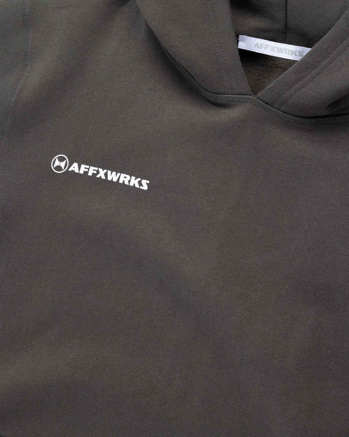 AFFXWRKS – AFFXWRKS Hoodie Washed Black - Sweats - Black - Image 7