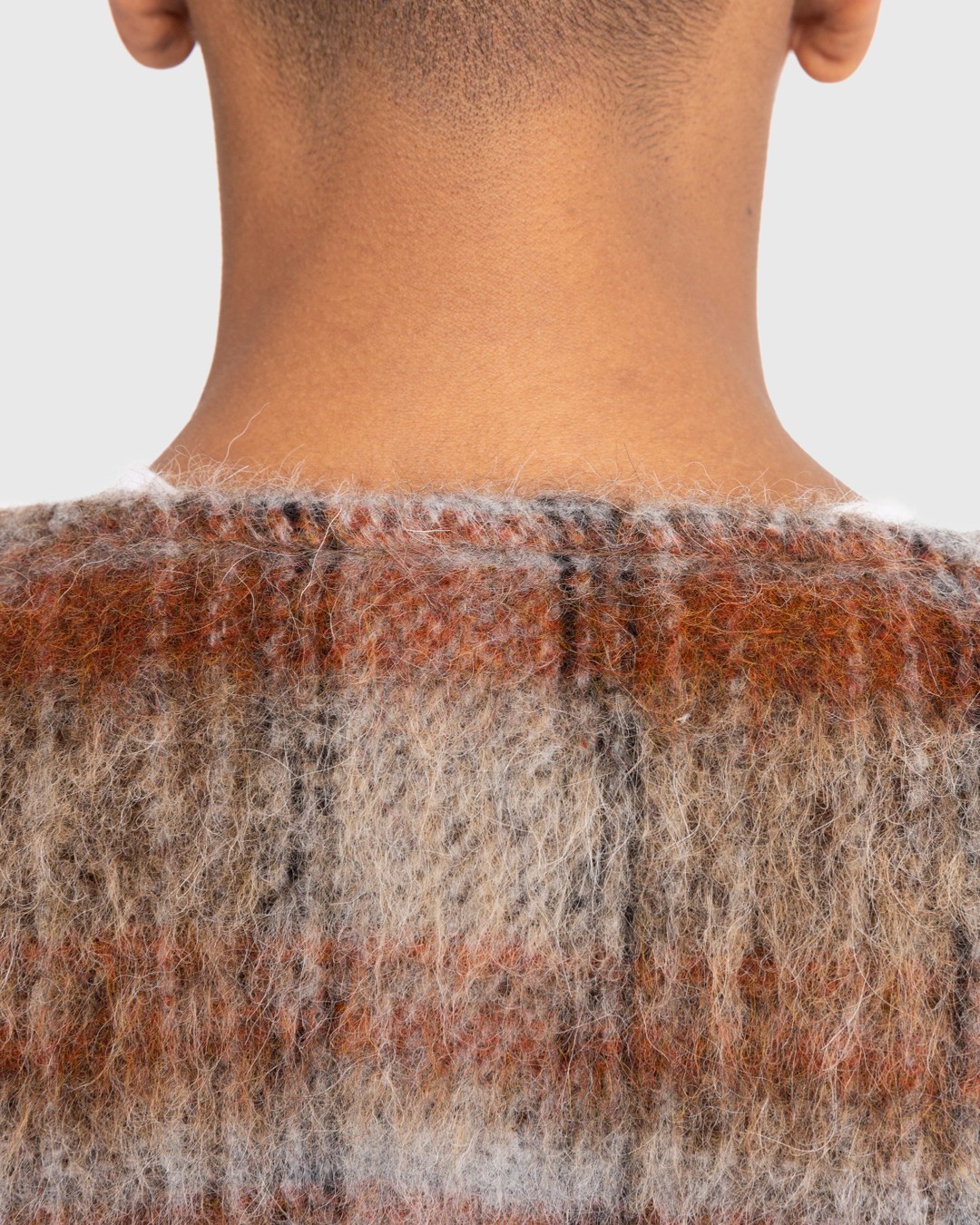 Our Legacy – Ament Check Mohair Cardigan Multi | Highsnobiety Shop