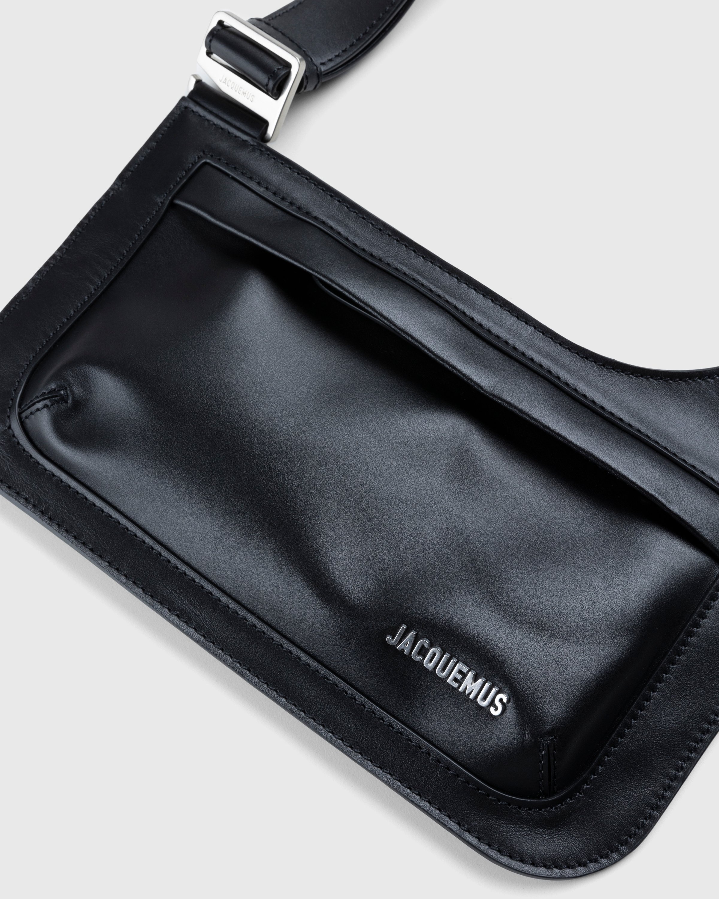 JACQUEMUS – La Banane Gardian - Bags - Black - Image 3