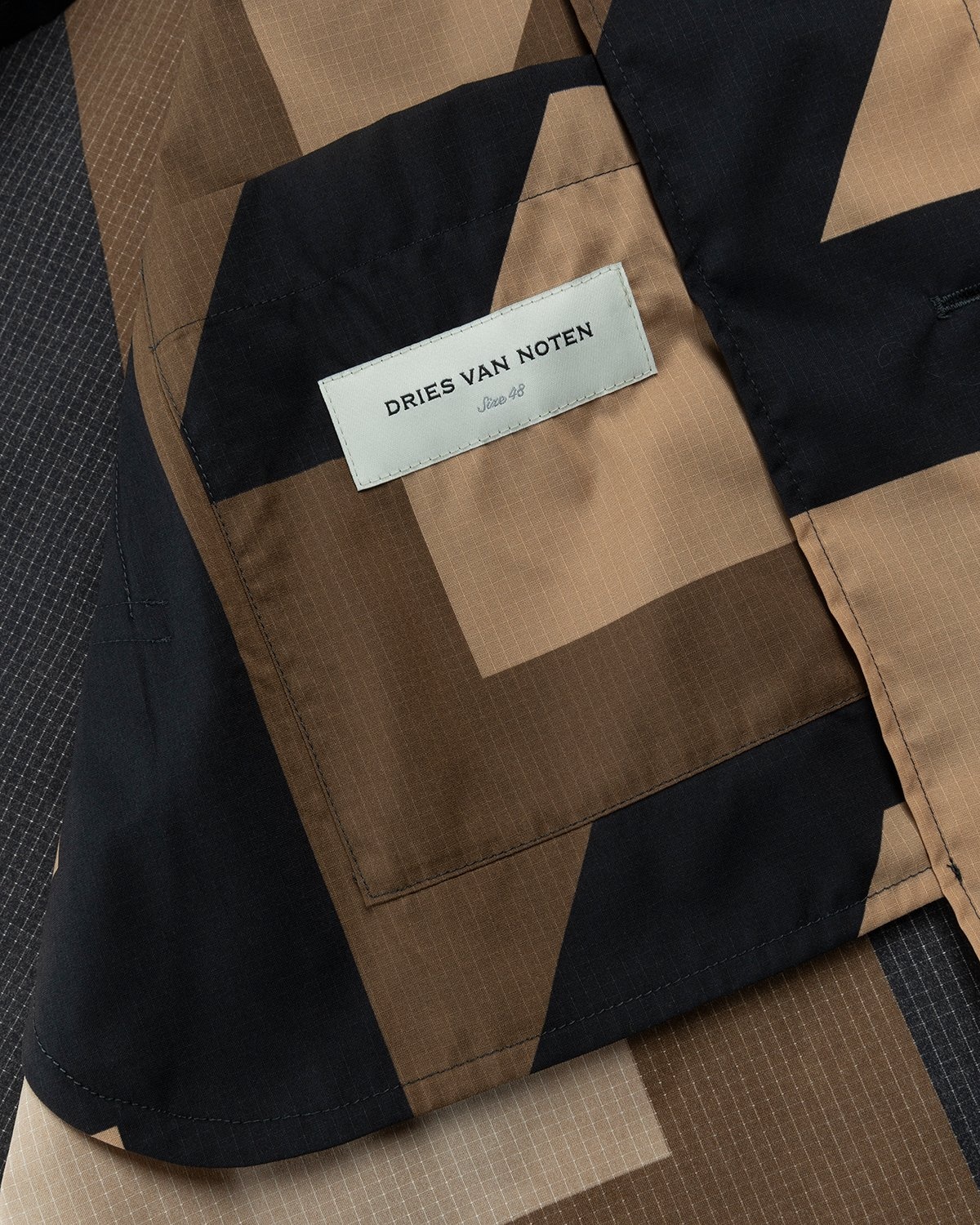 Dries van Noten – Ralen Coat Brown - Outerwear - Beige - Image 5