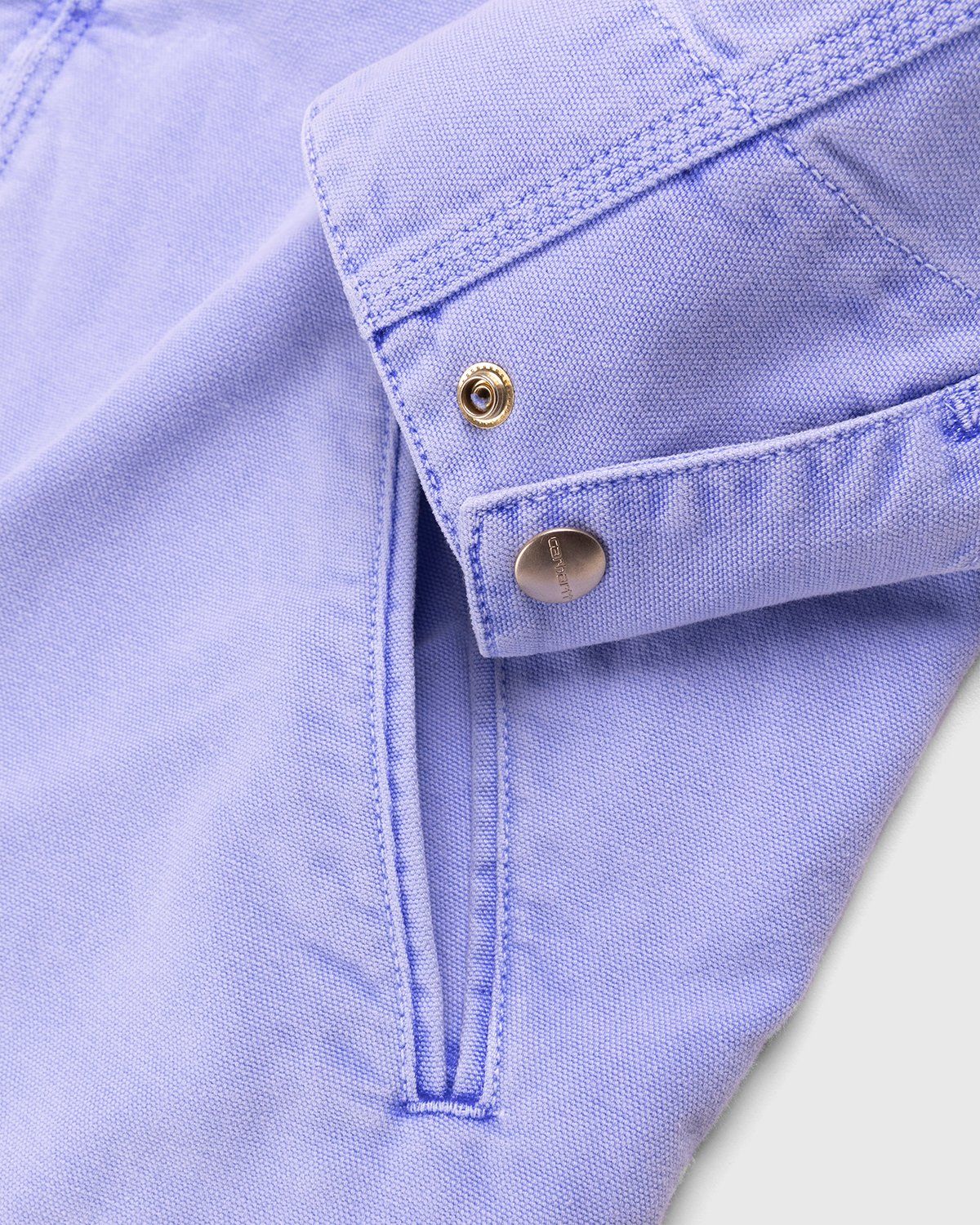 Carhartt WIP – Detroit Jacket Icy Water Faded - Outerwear - Blue - Image 3