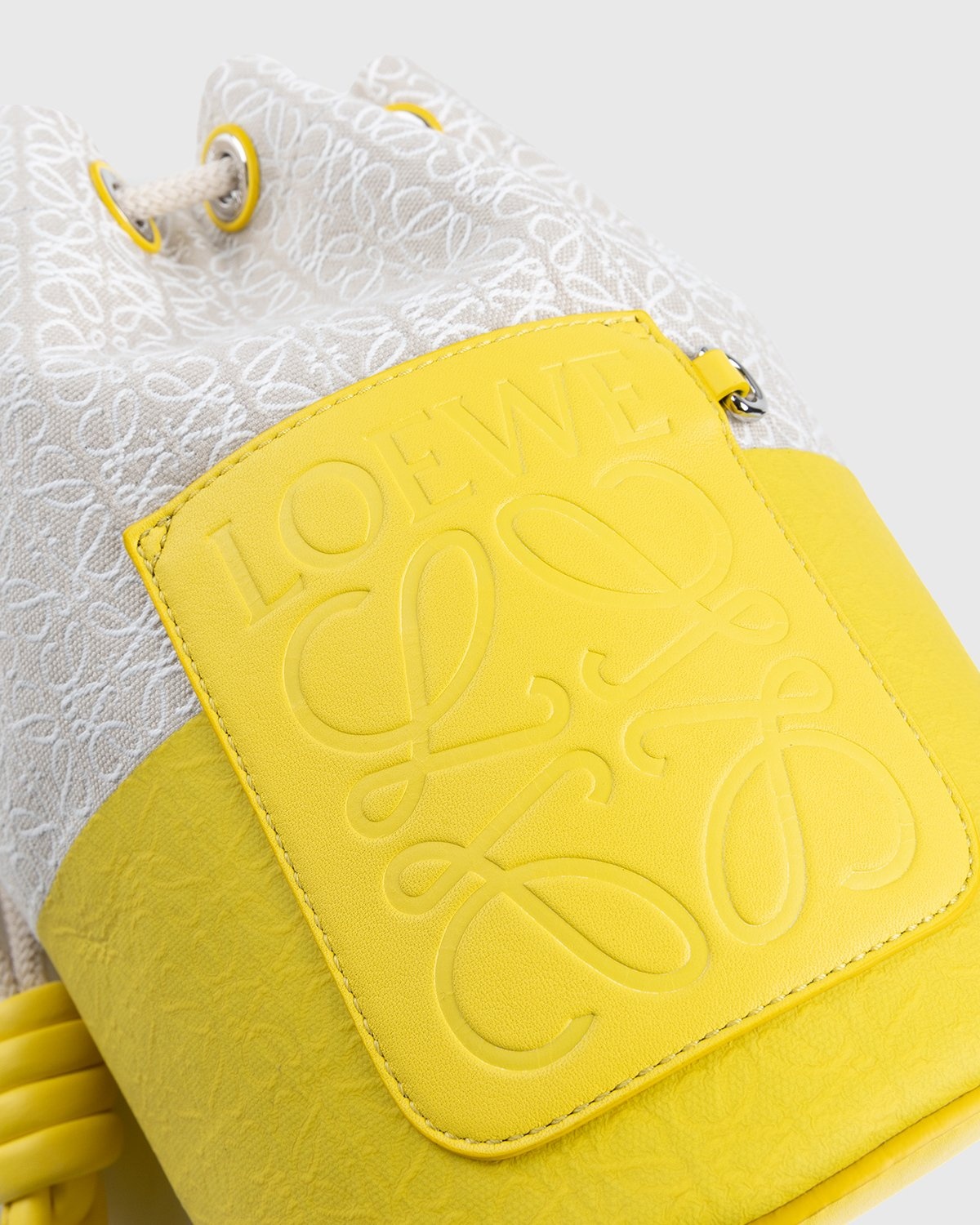 Loewe – Paula's Ibiza Small Sailor Bag Ecru/Lemon - Shoulder Bags - Yellow - Image 3