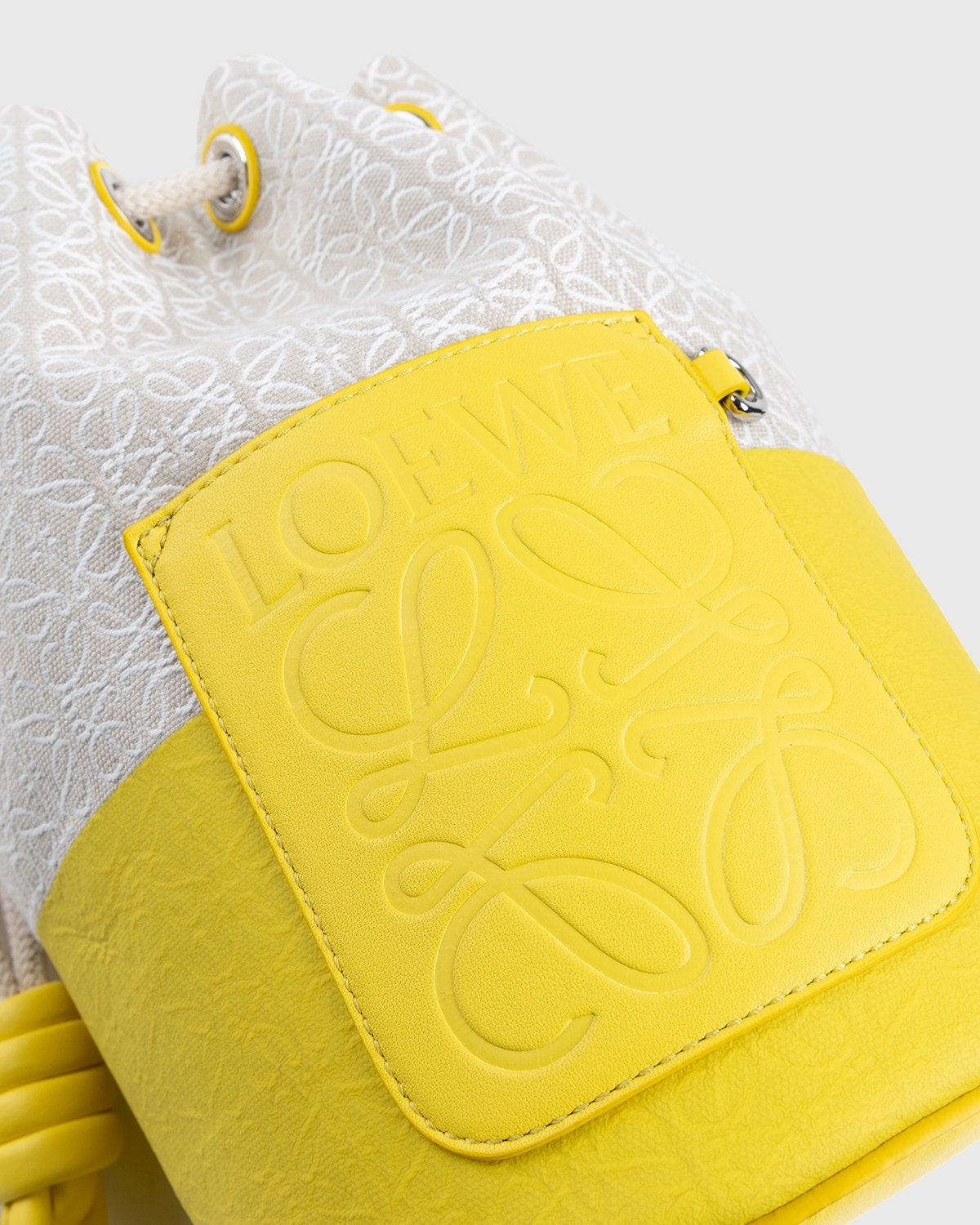 Loewe – Paula's Ibiza Small Sailor Bag Ecru/Lemon - Bags - Yellow - Image 3