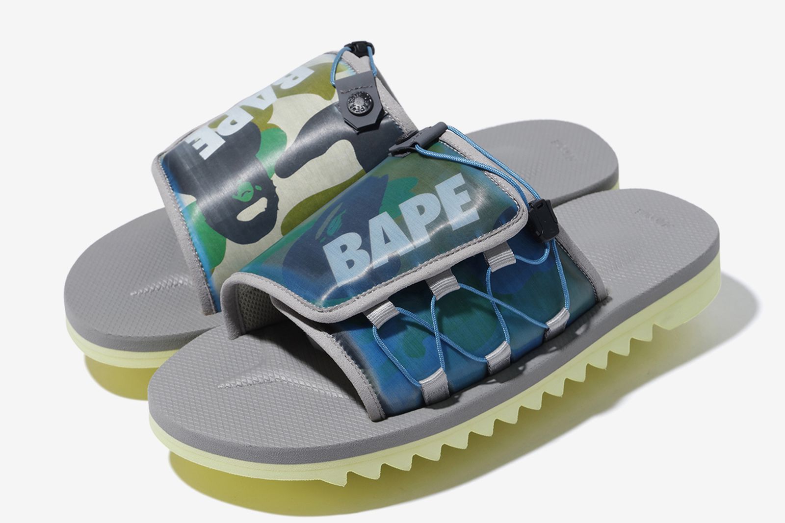 BAPE x Suicoke ss20 sandals