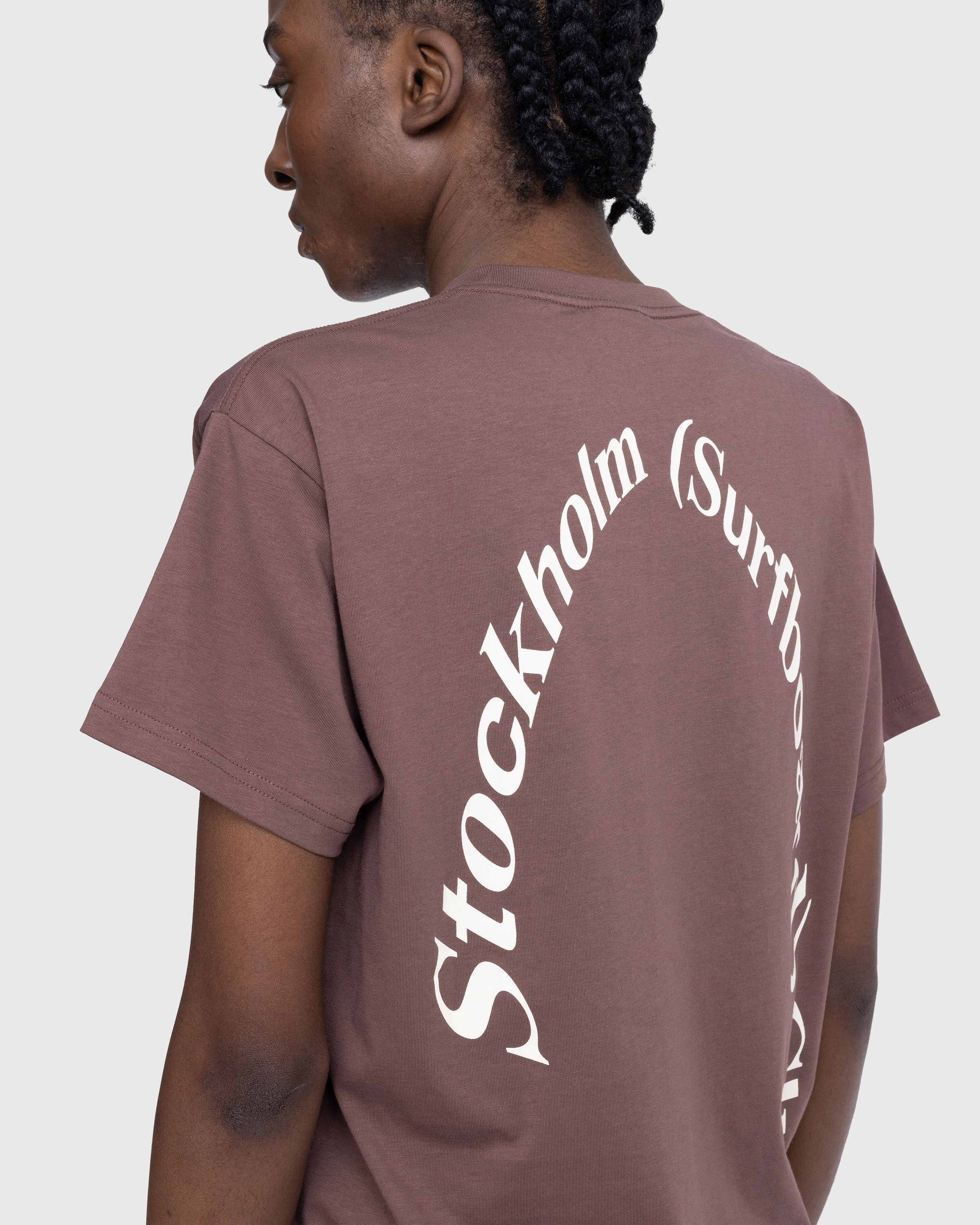 Stockholm Surfboard Club – Logo T-Shirt Brown | Highsnobiety Shop