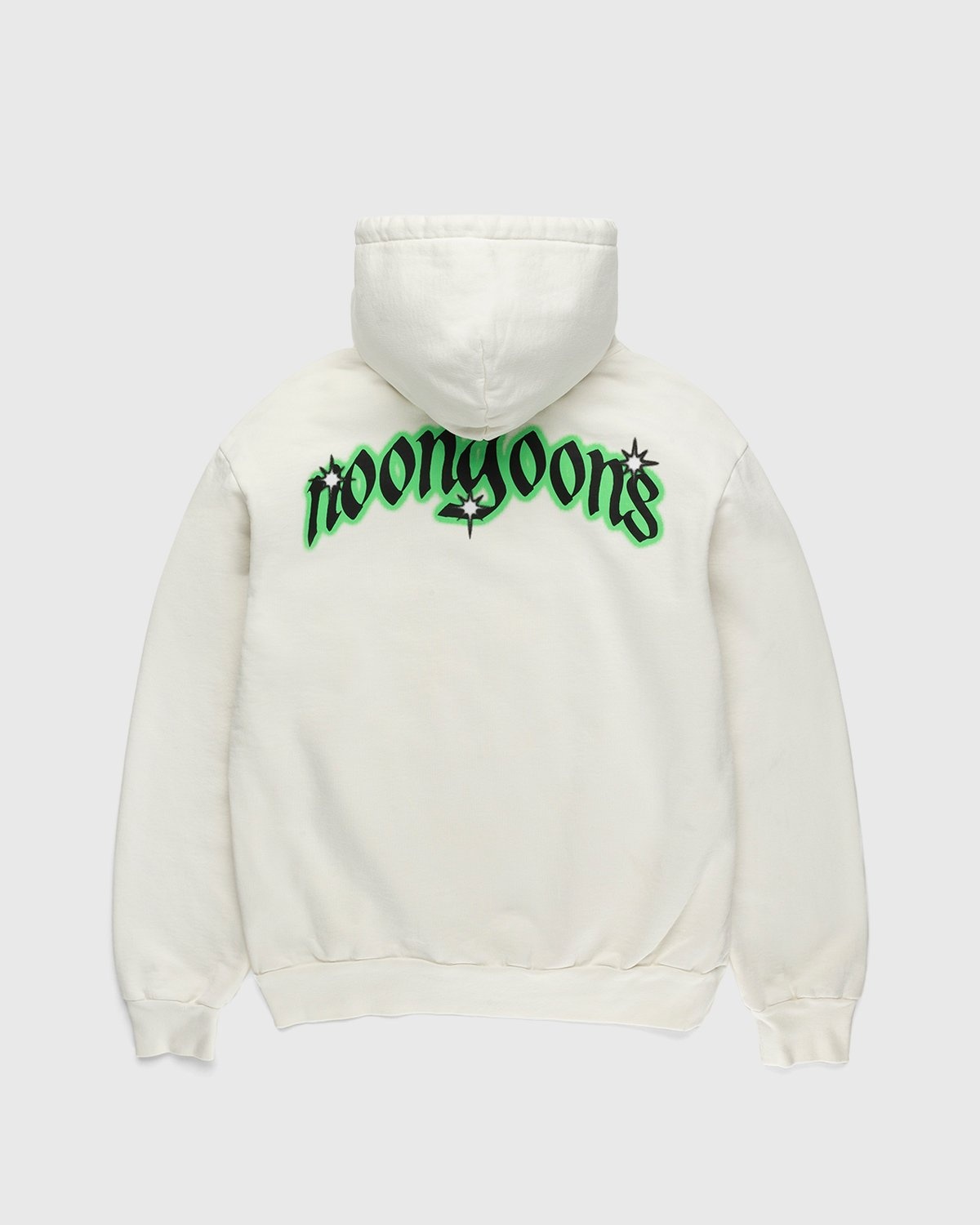 Noon Goons – Pleasures Hoodie Bone White - Sweats - White - Image 2