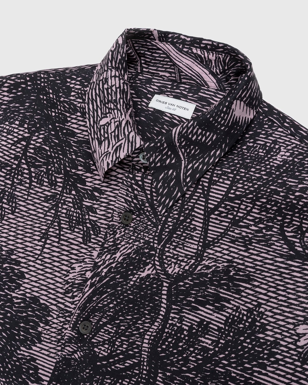 Dries van Noten – Clasen Shirt Pink - Shirts - Pink - Image 4