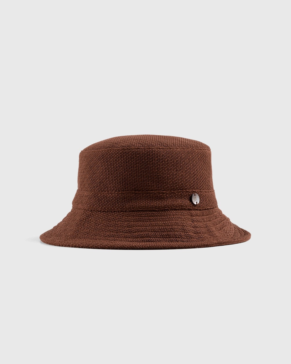 Our Legacy – Italian Cotton Bucket Hat Rust Red - Hats - Red - Image 2