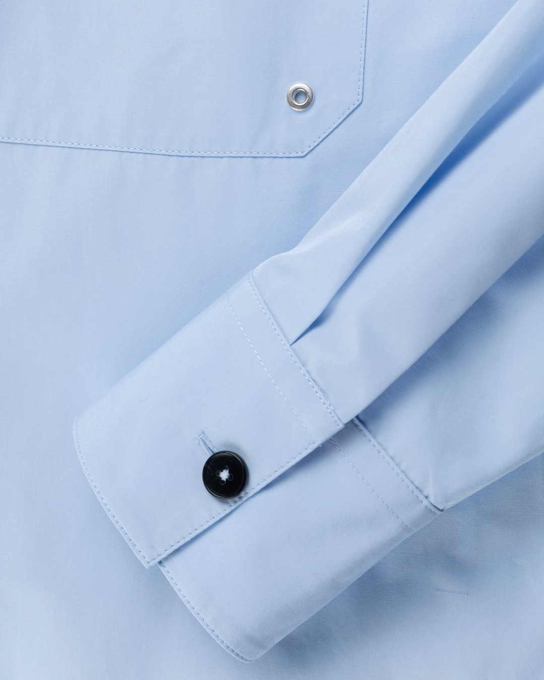 Jil Sander – Oversized Button-Down Shirt Light Pastel Blue - Shirts - Blue - Image 6
