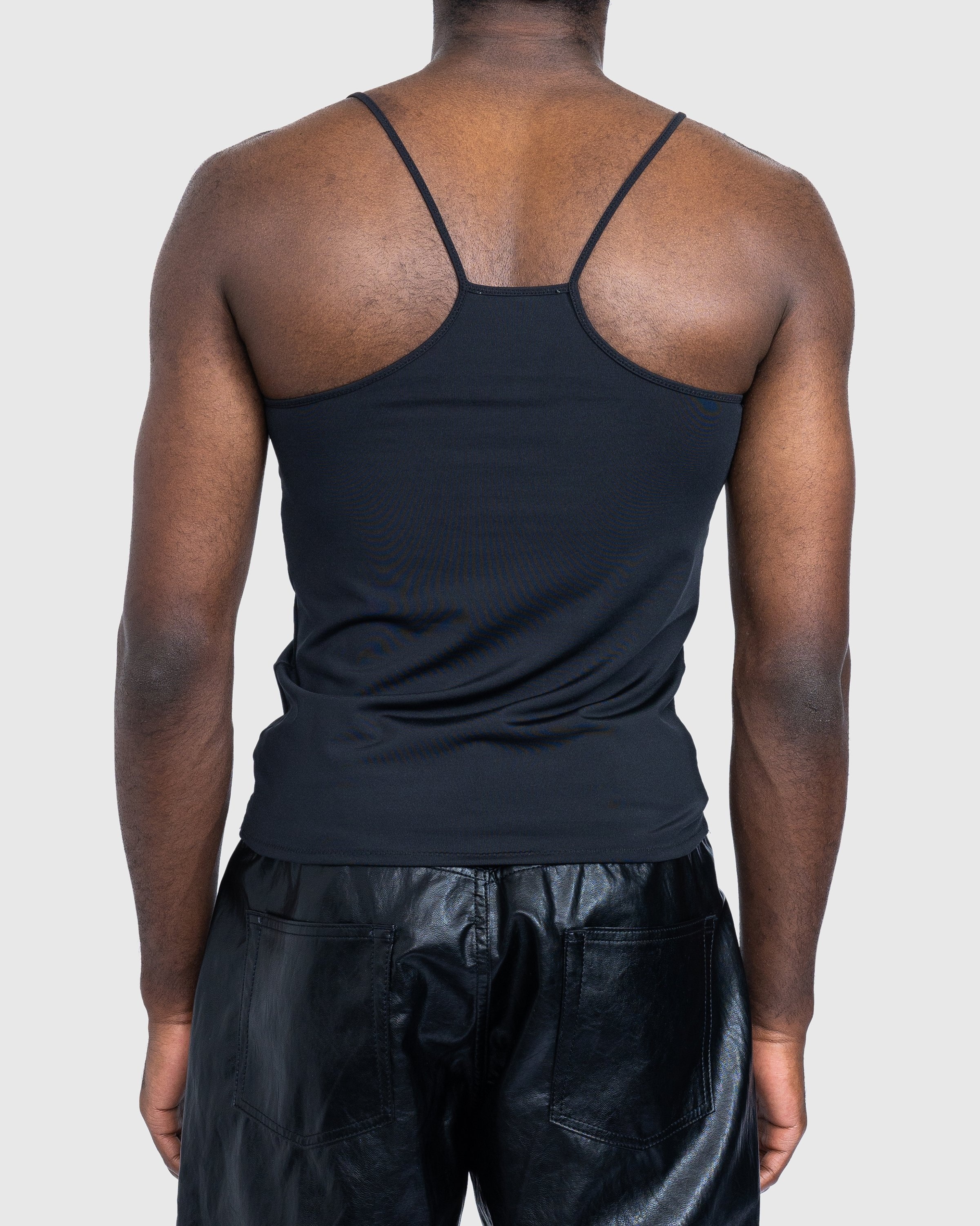 Our Legacy – Slender Tank Black - Tank Tops - Black - Image 3