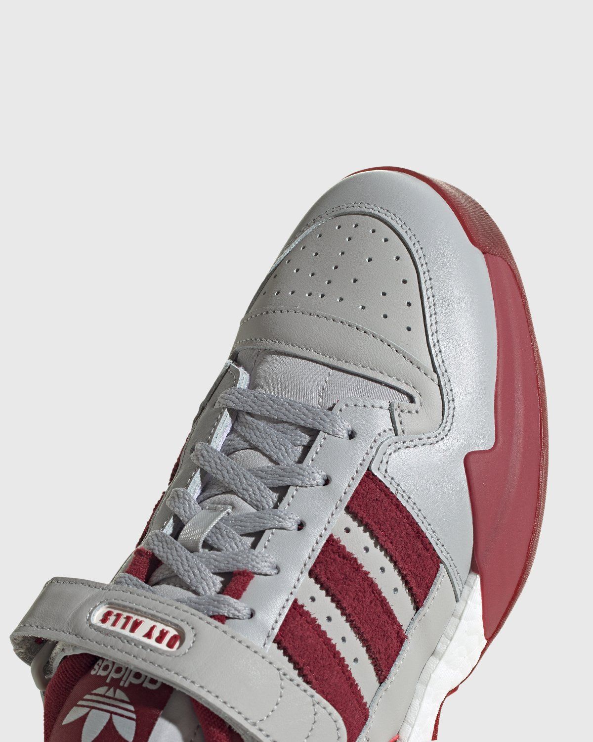 adidas Originals x Human Made – Forum Low Burgundy - Sneakers - Grey - Image 6