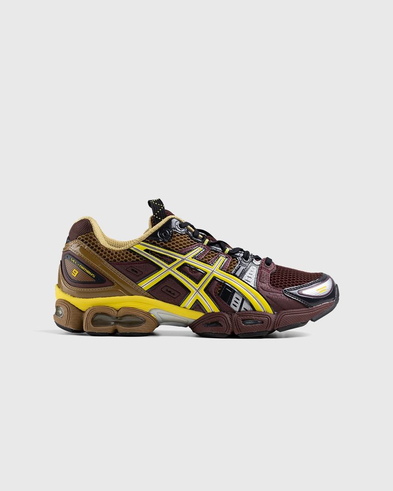 asics – UB3-S Gel-Nimbus 9 Rum Raisin/Green Sheen