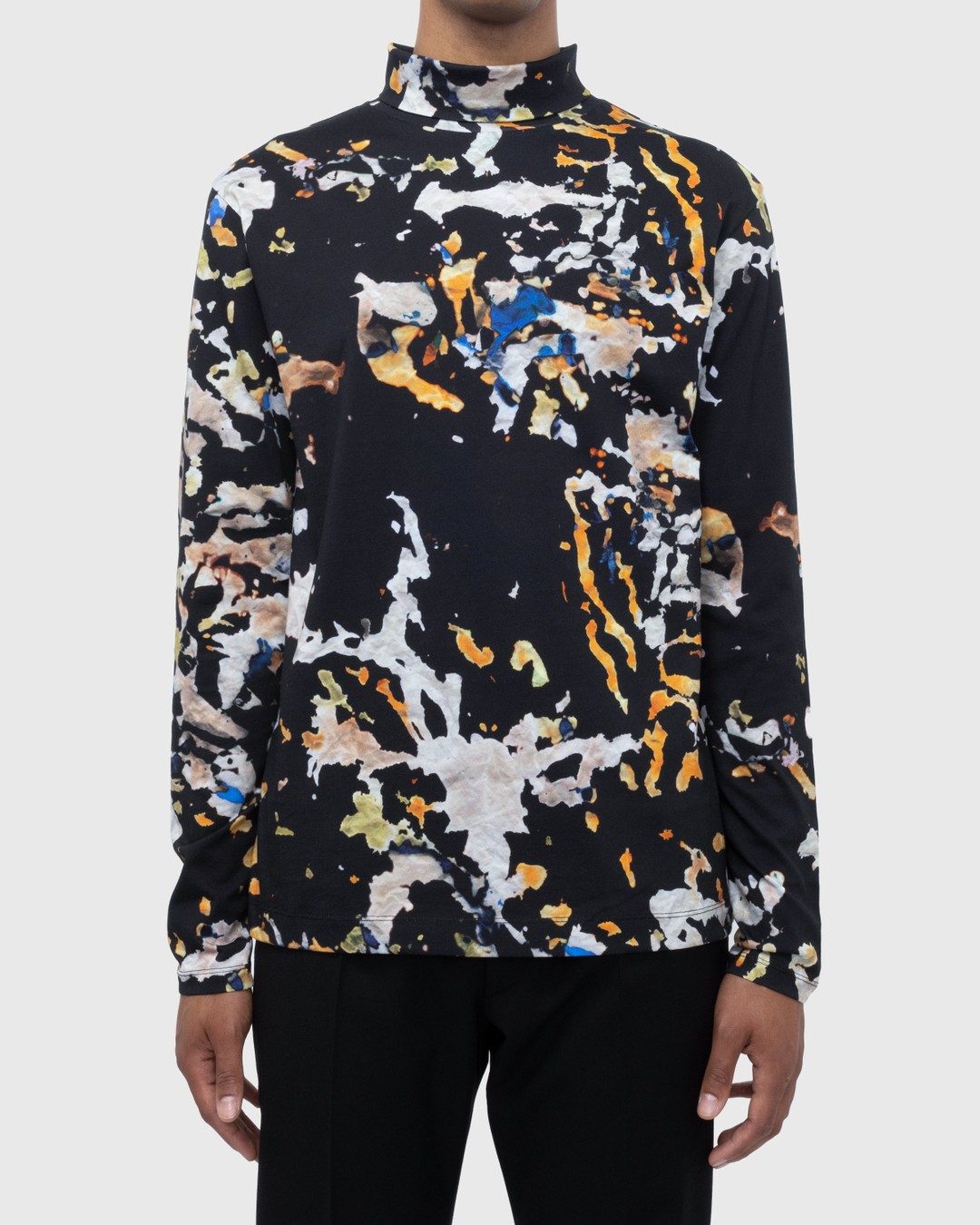 Dries van Noten – Heyzo Turtleneck Jersey Shirt Multi - Sweats - Multi - Image 3