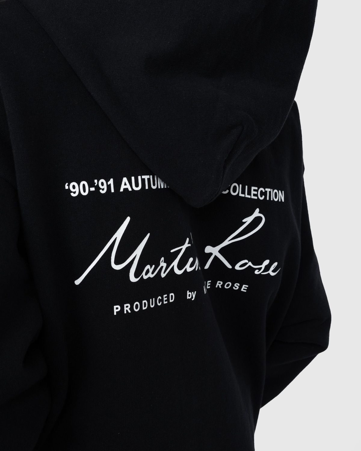 Martine Rose – Classic Hoodie Black - Sweats - Black - Image 7