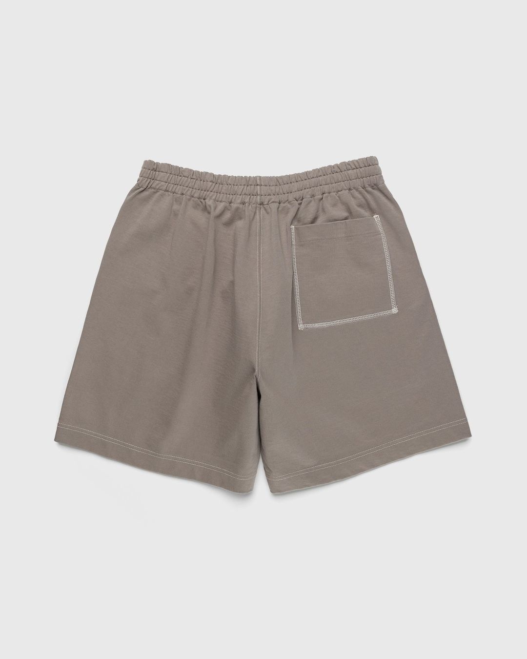 Auralee – High Density Cotton Jersey Shorts Grey Beige | Highsnobiety Shop