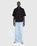 Trussardi – Quarter-Zip Scuba Polo Black  - Shirts - Black - Image 3