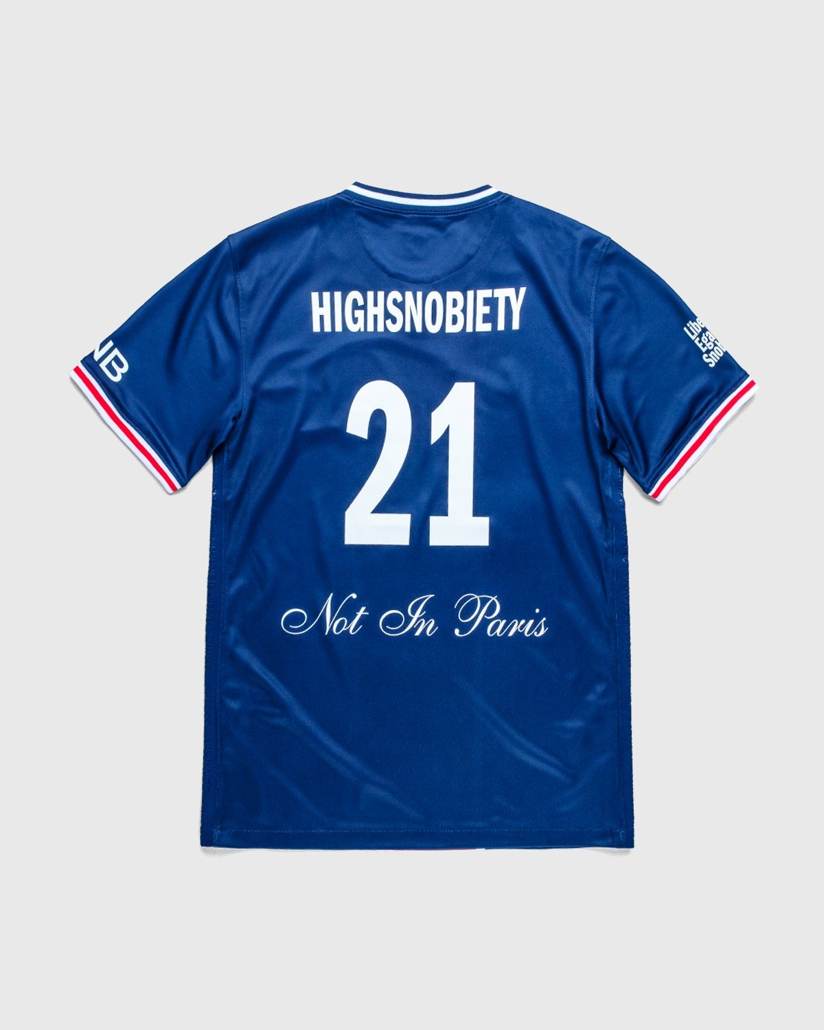 PSG x Highsnobiety – Home Jersey Navy - T-shirts - Blue - Image 1