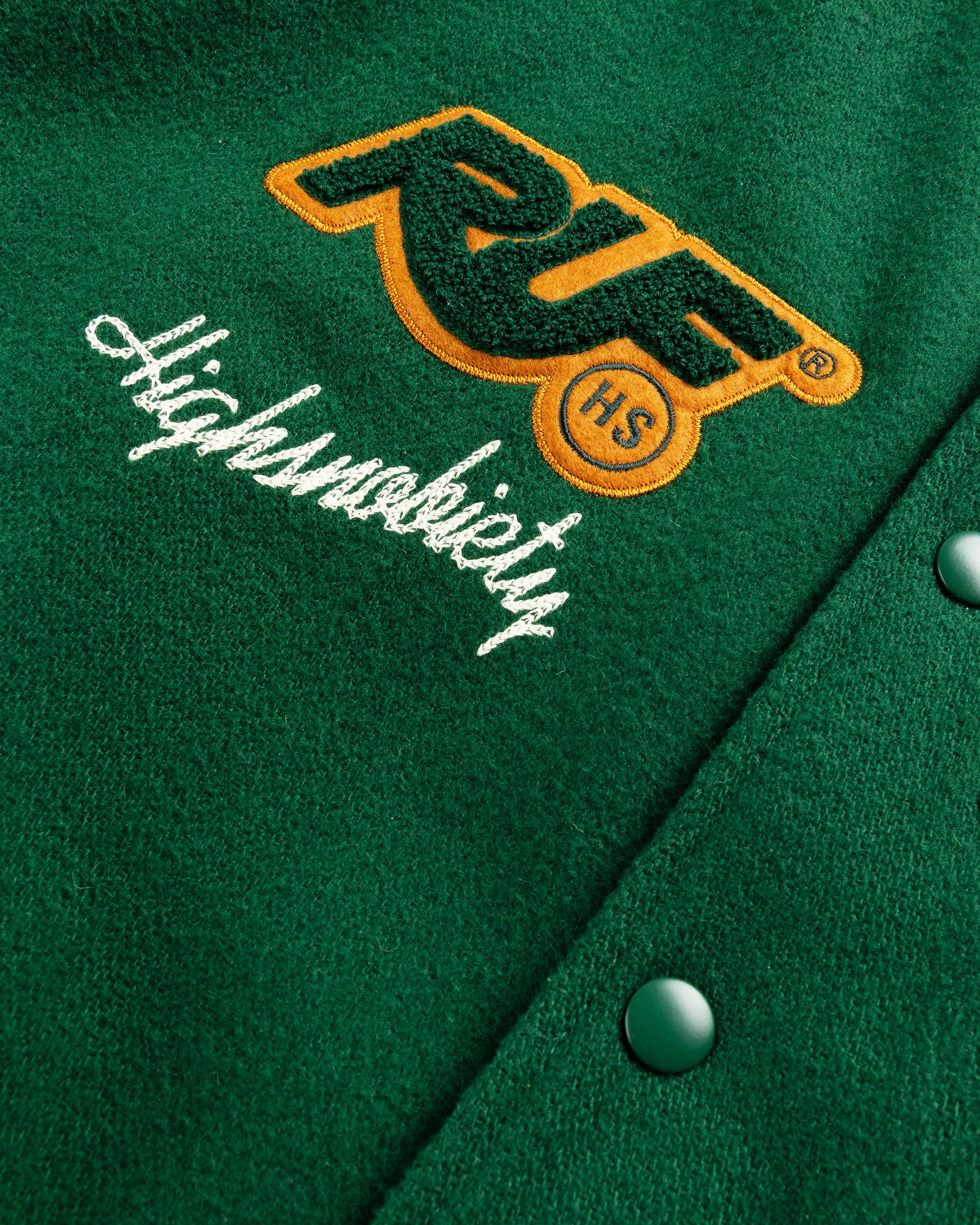 RUF x Highsnobiety – Varsity Jacket Green - Outerwear - Green - Image 7