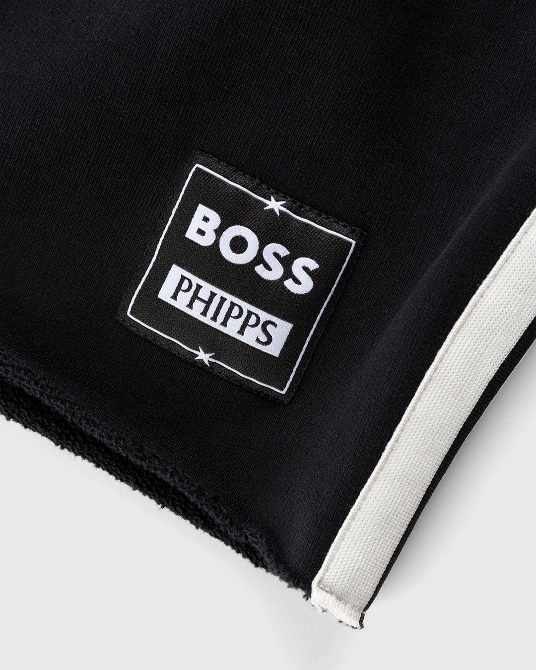 BOSS x Phipps – Organic Cotton Shorts Black - Shorts - Black - Image 3