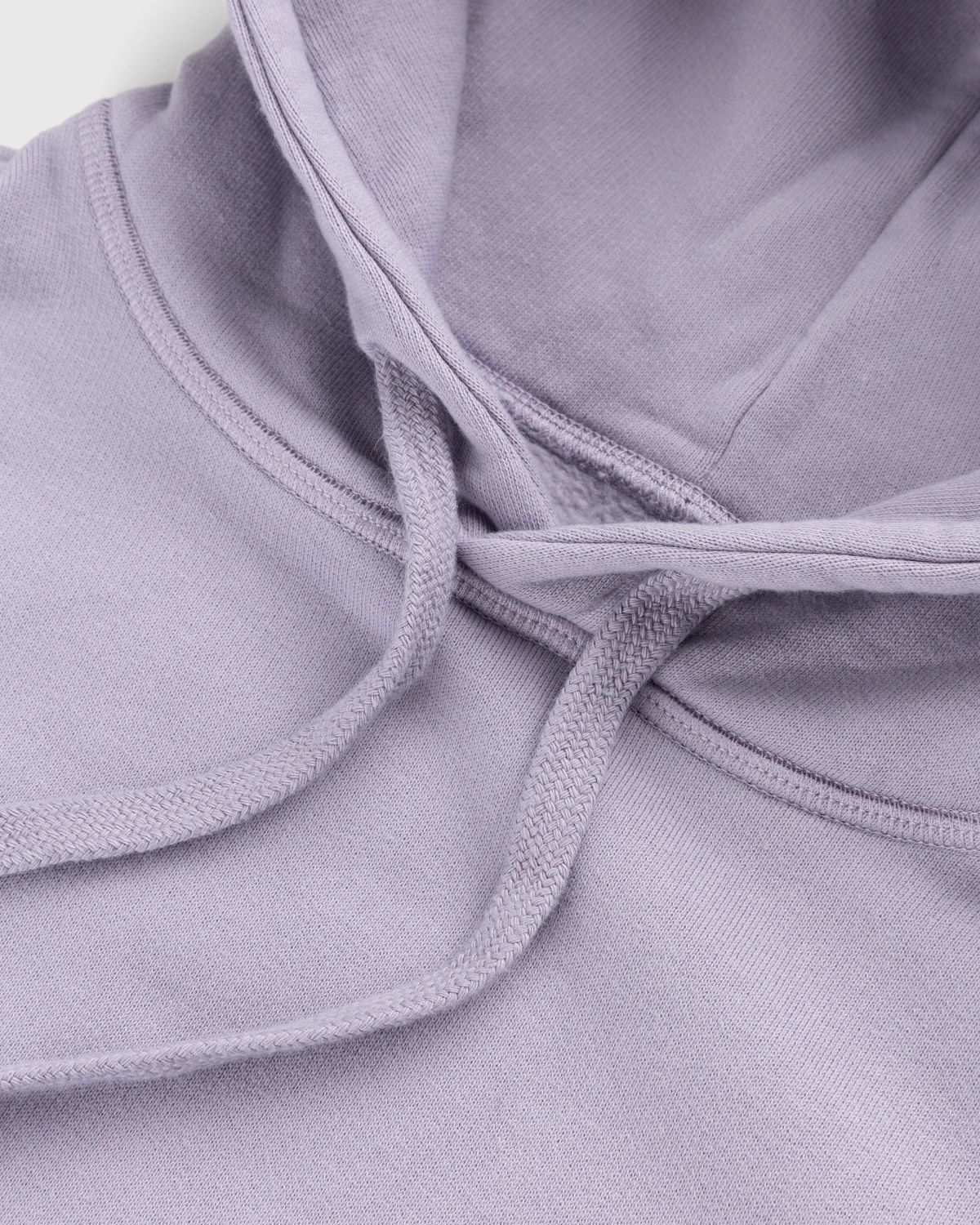 Winnie New York – Cotton Fleece Hoodie Lavender - Sweats - Purple - Image 4