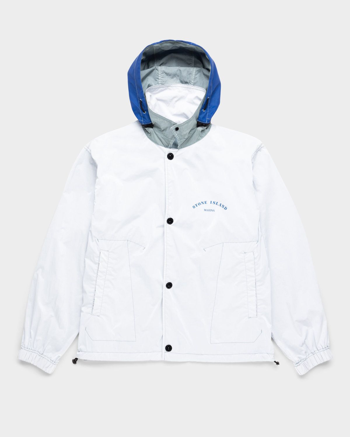 Stone Island – Giubbotto C-Capp Reversible Blue 7815432X1 - Outerwear - Blue - Image 2