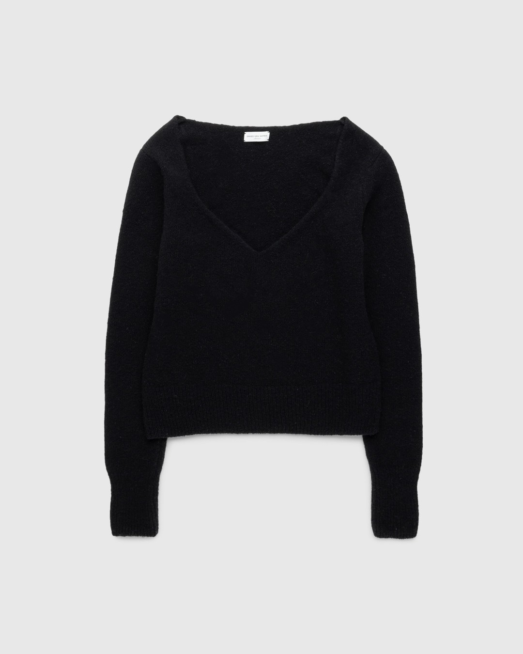 Dries van Noten – Meron Knit Black - Knitwear - Black - Image 1