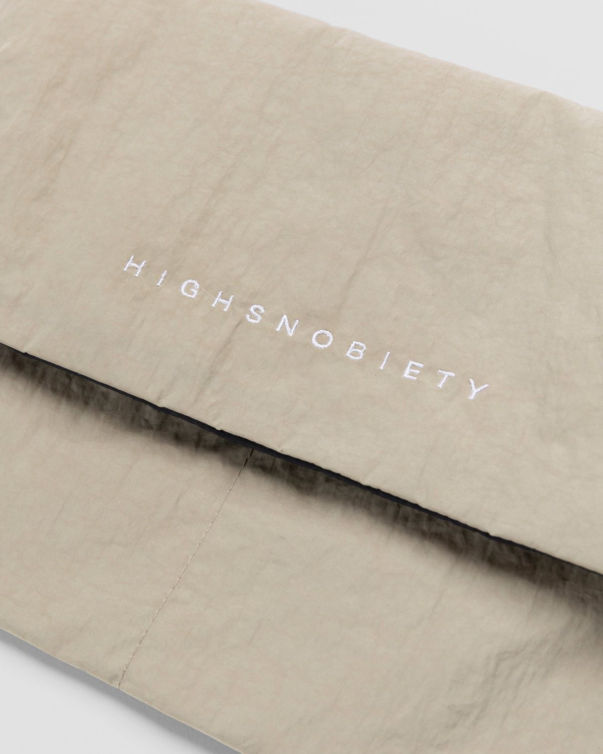 Highsnobiety – Nylon Side Bag Beige - Bags - Beige - Image 4