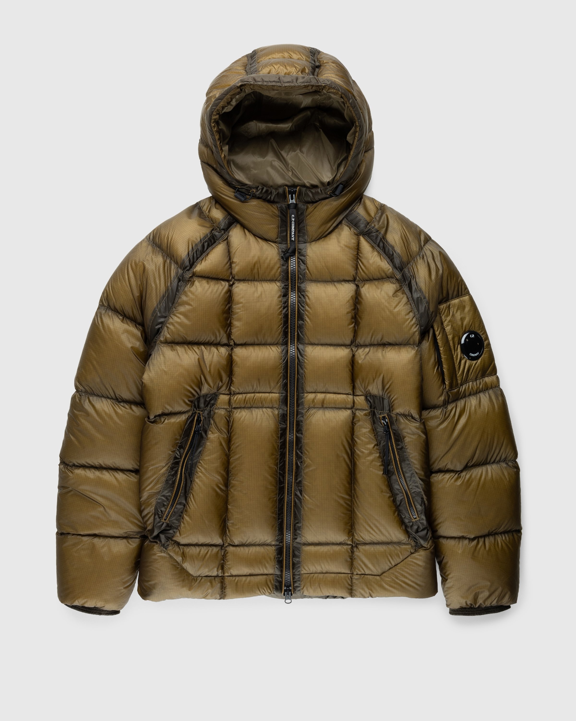 C.P. Company – DD Shell Hooded Down Jacket Butternut