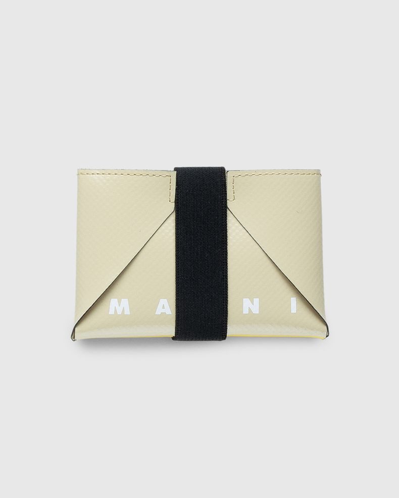 Marni – Origami Card Holder Beige