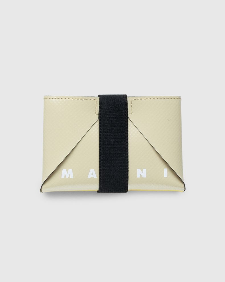 Origami Card Holder Beige