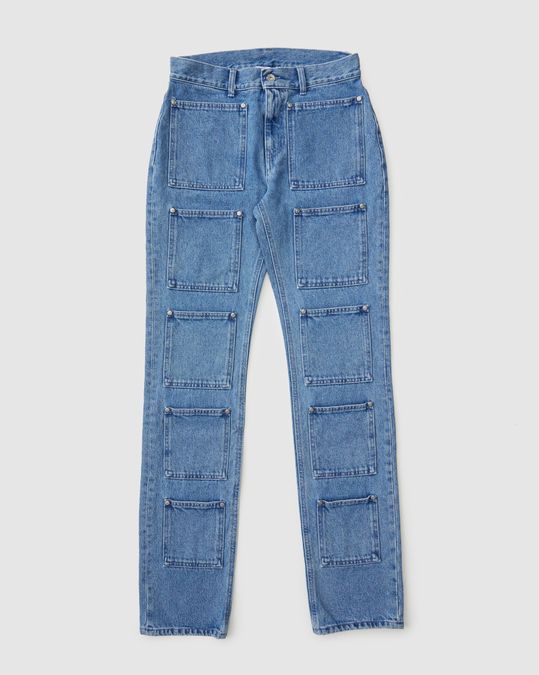 Lourdes New York Multipocket Denim Blue Highsnobiety Shop