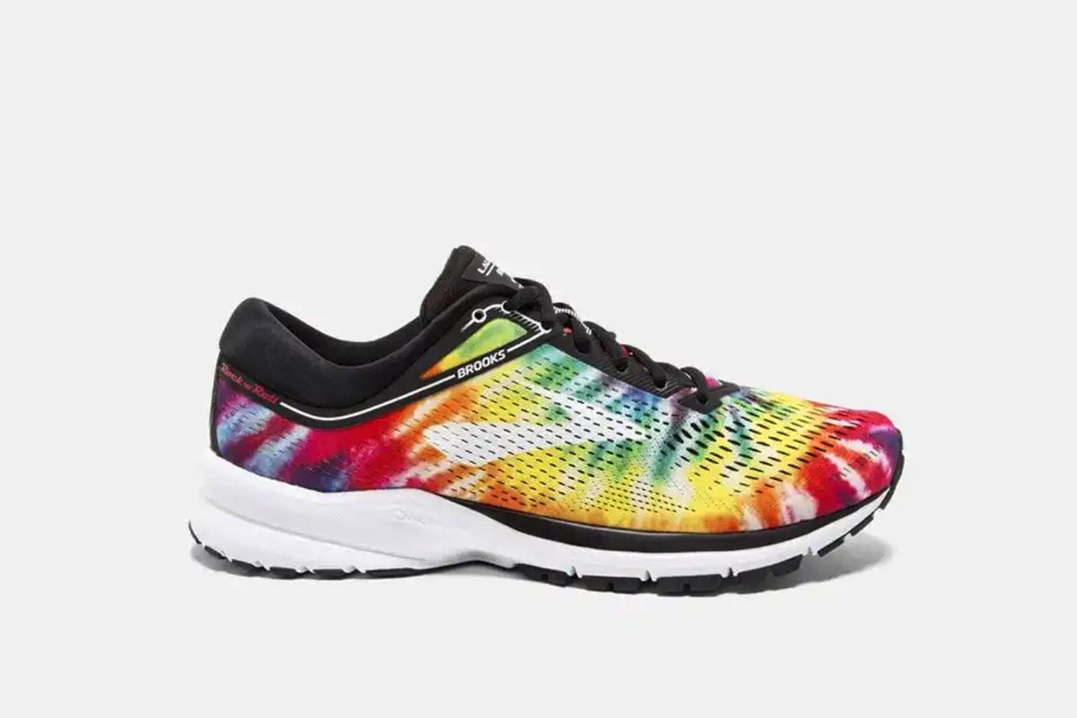Brooks multicolor running shoes top