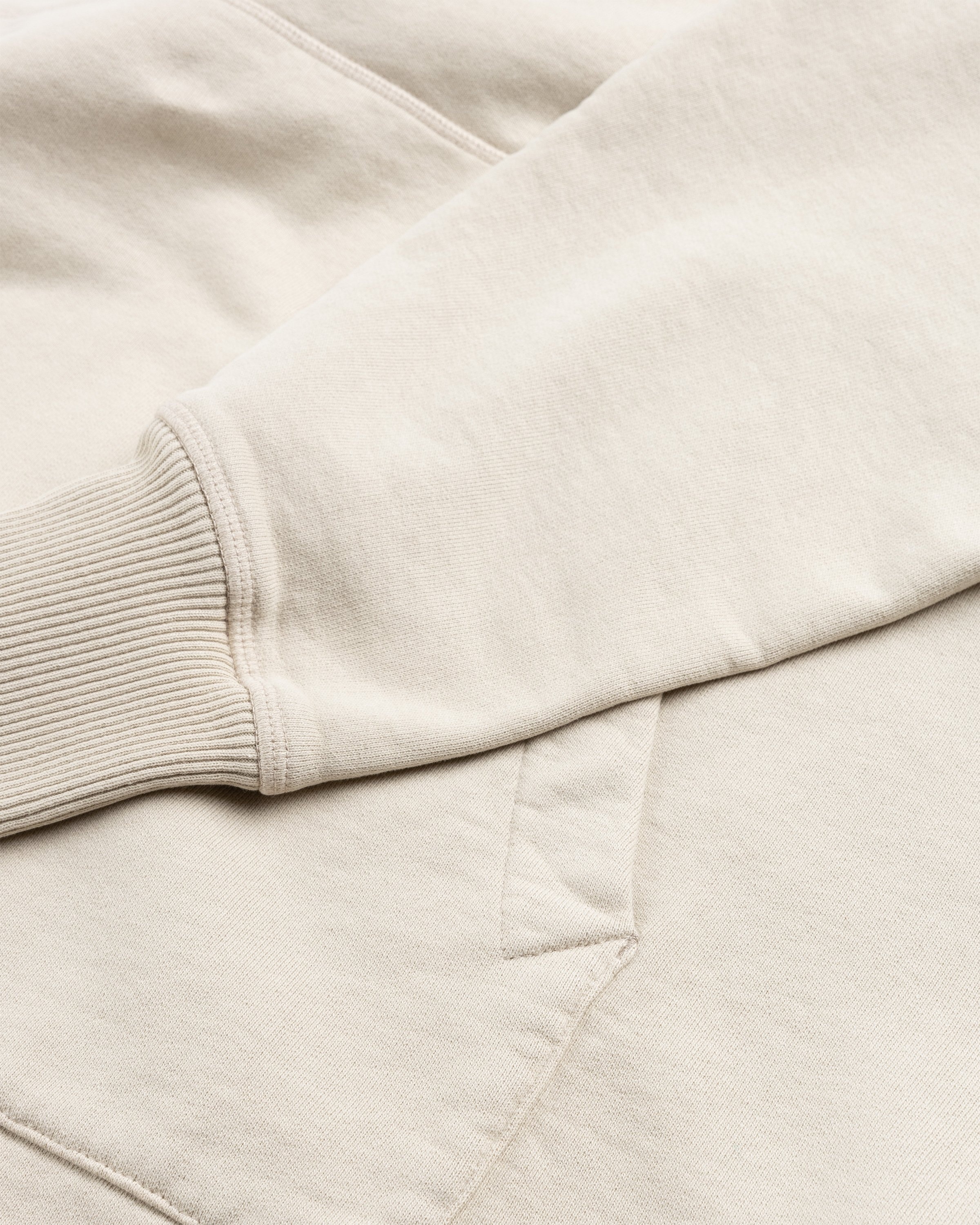 Acne Studios – Organic Cotton Logo Hoodie Champagne Beige - Sweats - Beige - Image 6