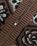 Patta – Wall Flower Knitted Zip Cardigan Chestnut/Dark Gull Grey - Knitwear - Brown - Image 6