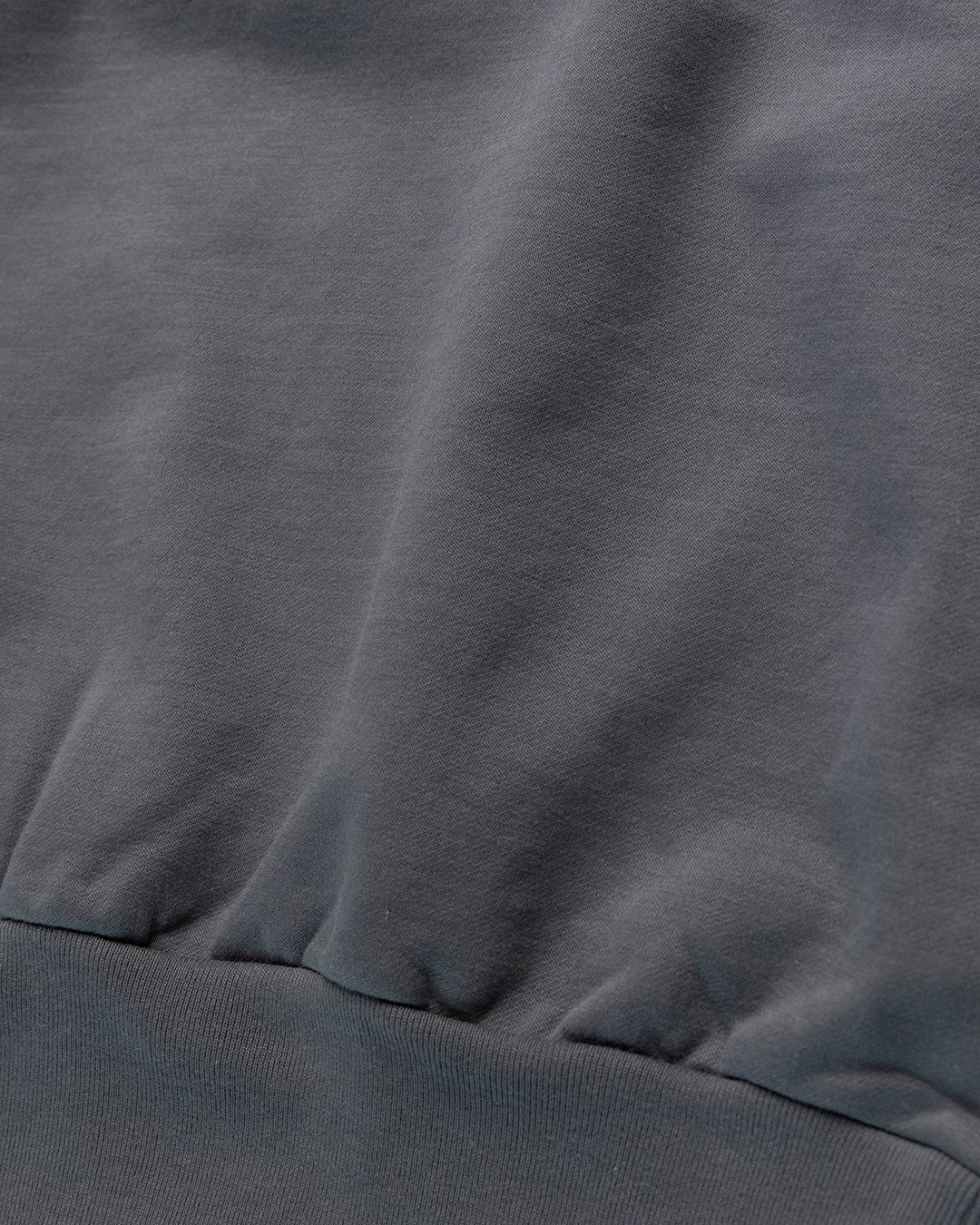 Auralee – Knitted Cotton Crew Grey - Sweatshirts - Grey - Image 5