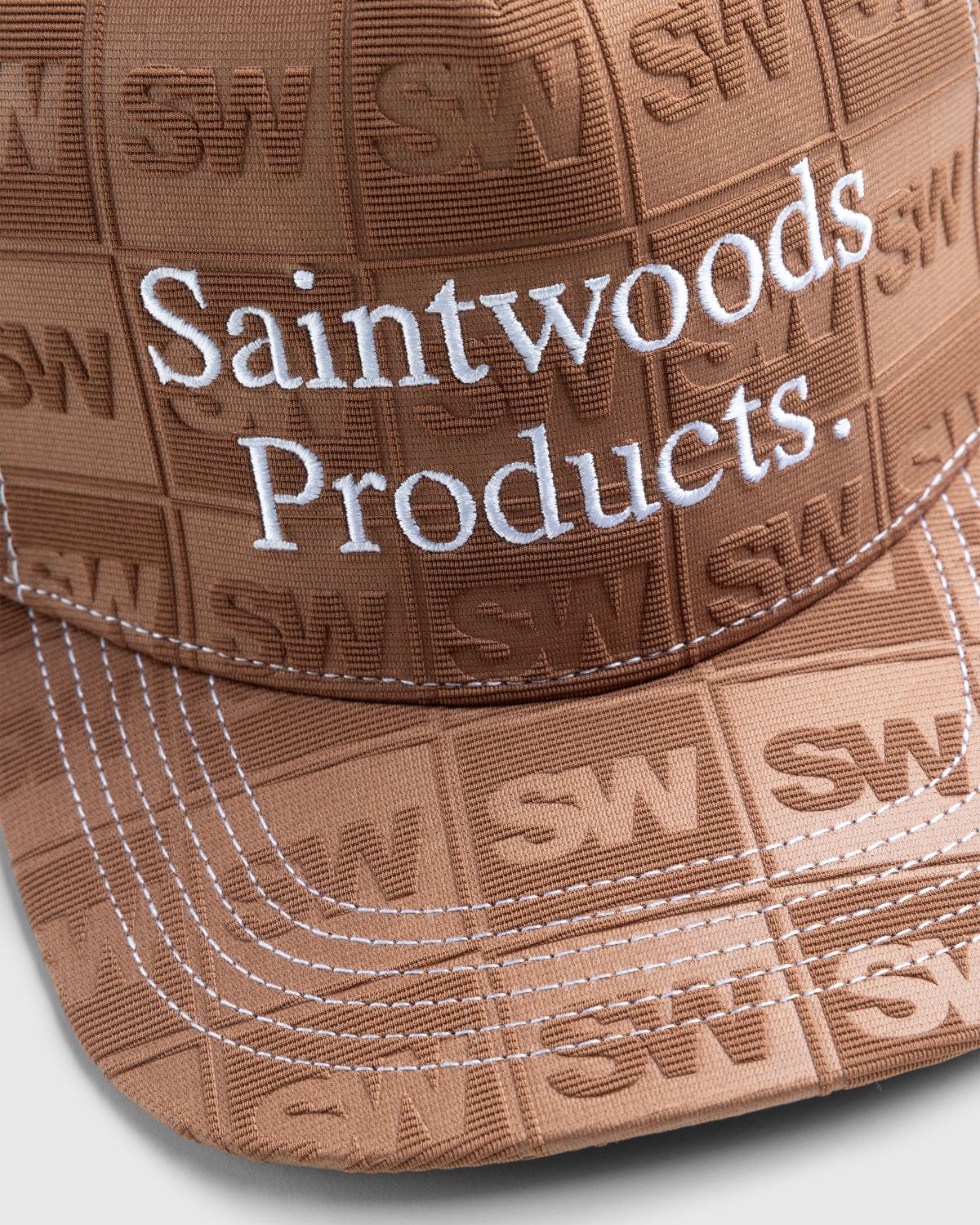 Saintwoods – SW Products Hat Brown | Highsnobiety Shop