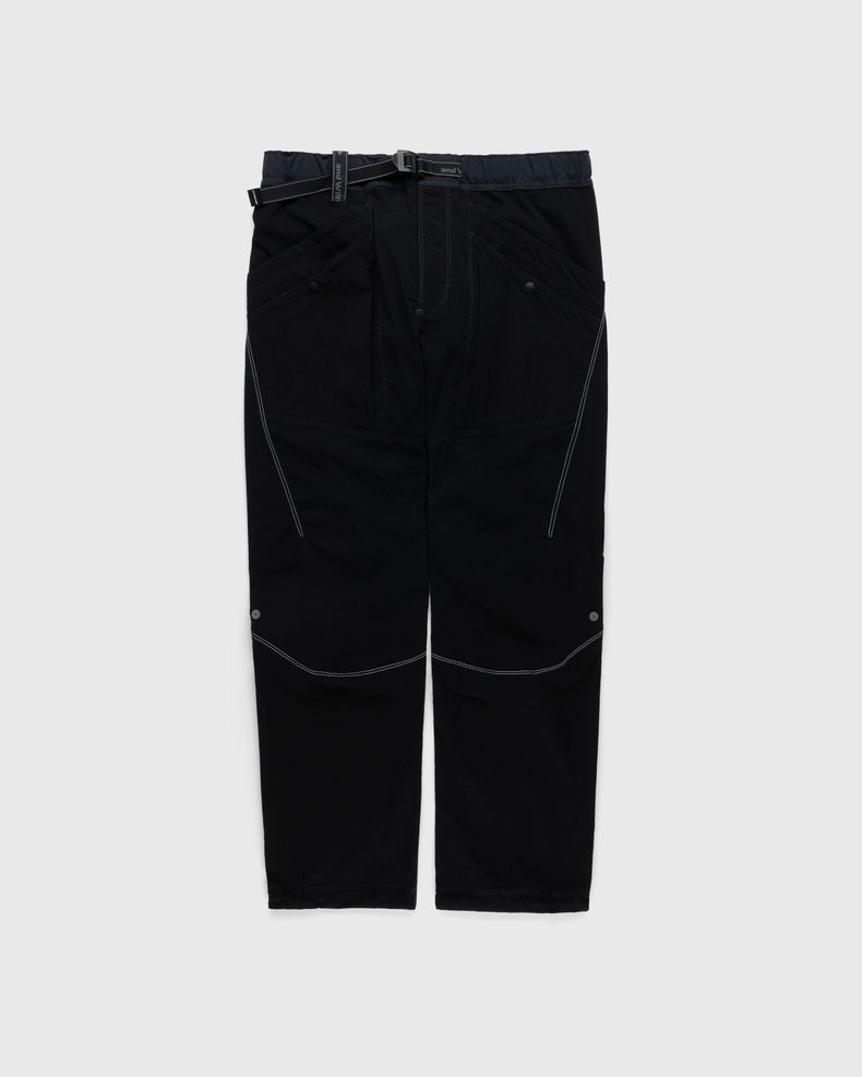 Pocket Stretch Pants Black