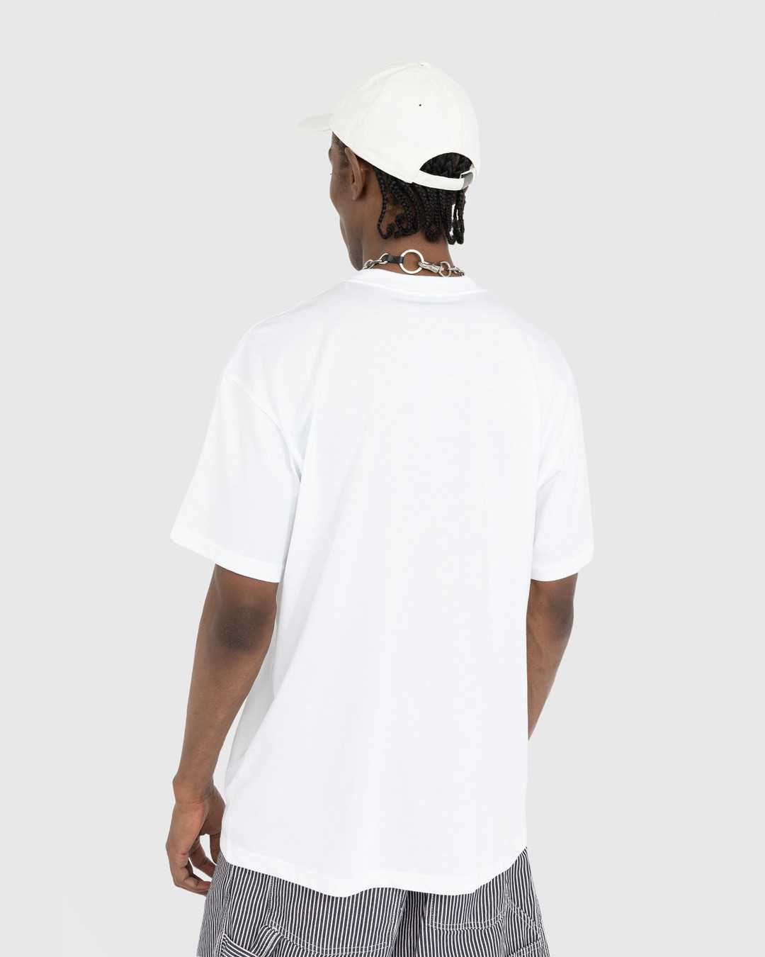 Carhartt WIP – Pocket Heart T-Shirt White - Tops - White - Image 3