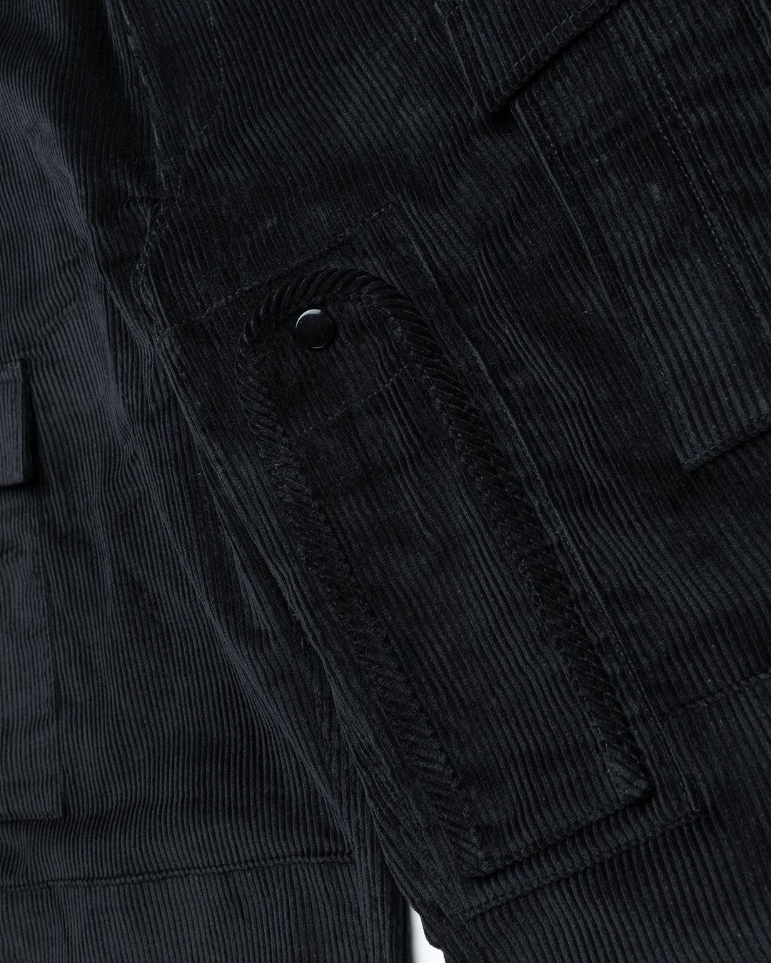 Winnie New York – Corduroy Cargo Black - Pants - Black - Image 4