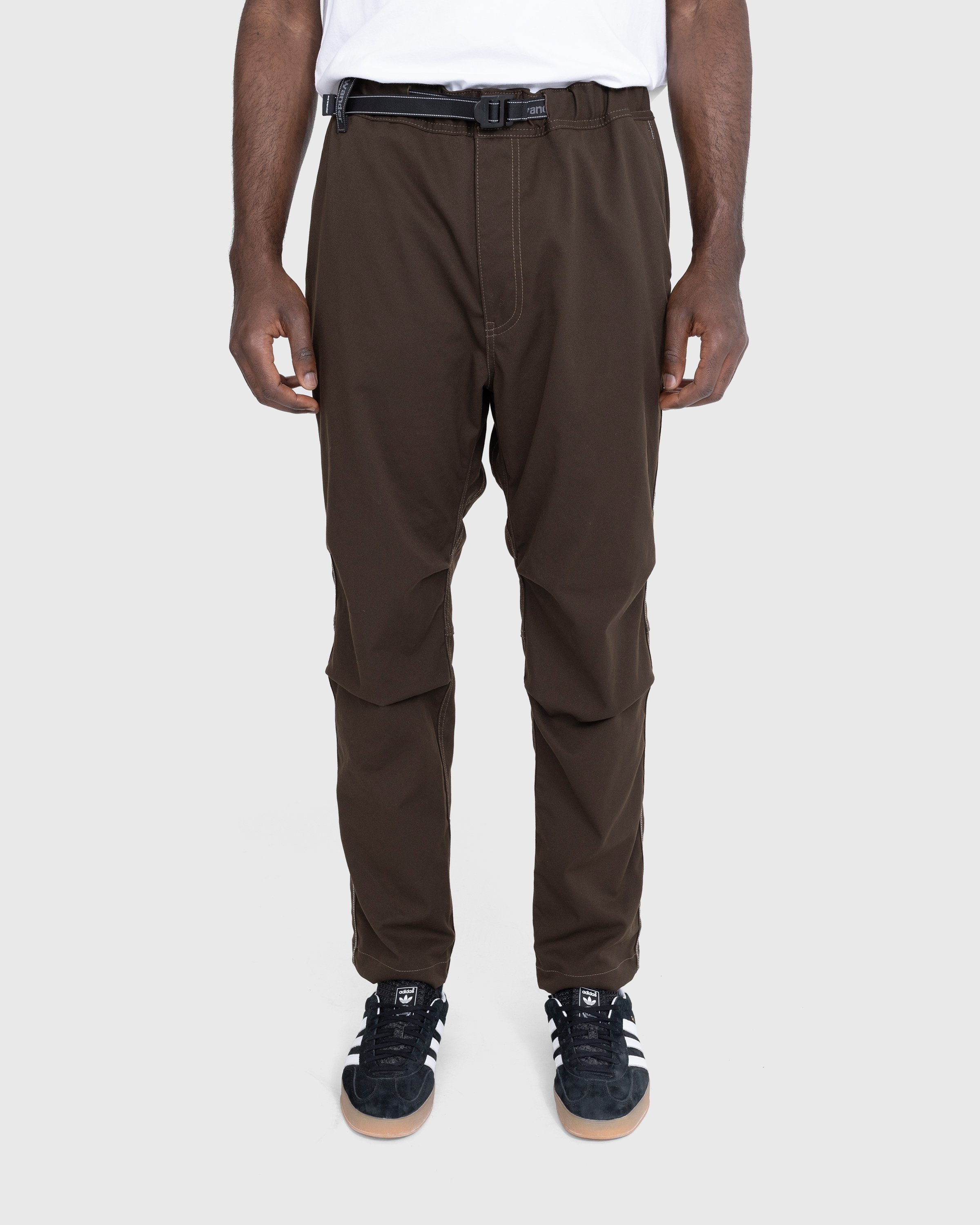 And Wander – Polyester Climbing Pants Khaki | Highsnobiety Shop