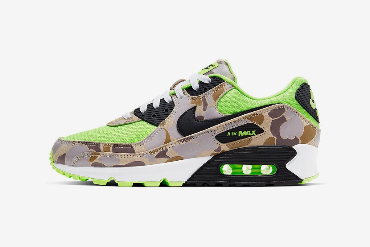 completamente Centelleo Capitán Brie Nike Air Max 90 "Ghost Green Duck Camo": Where to Buy Today