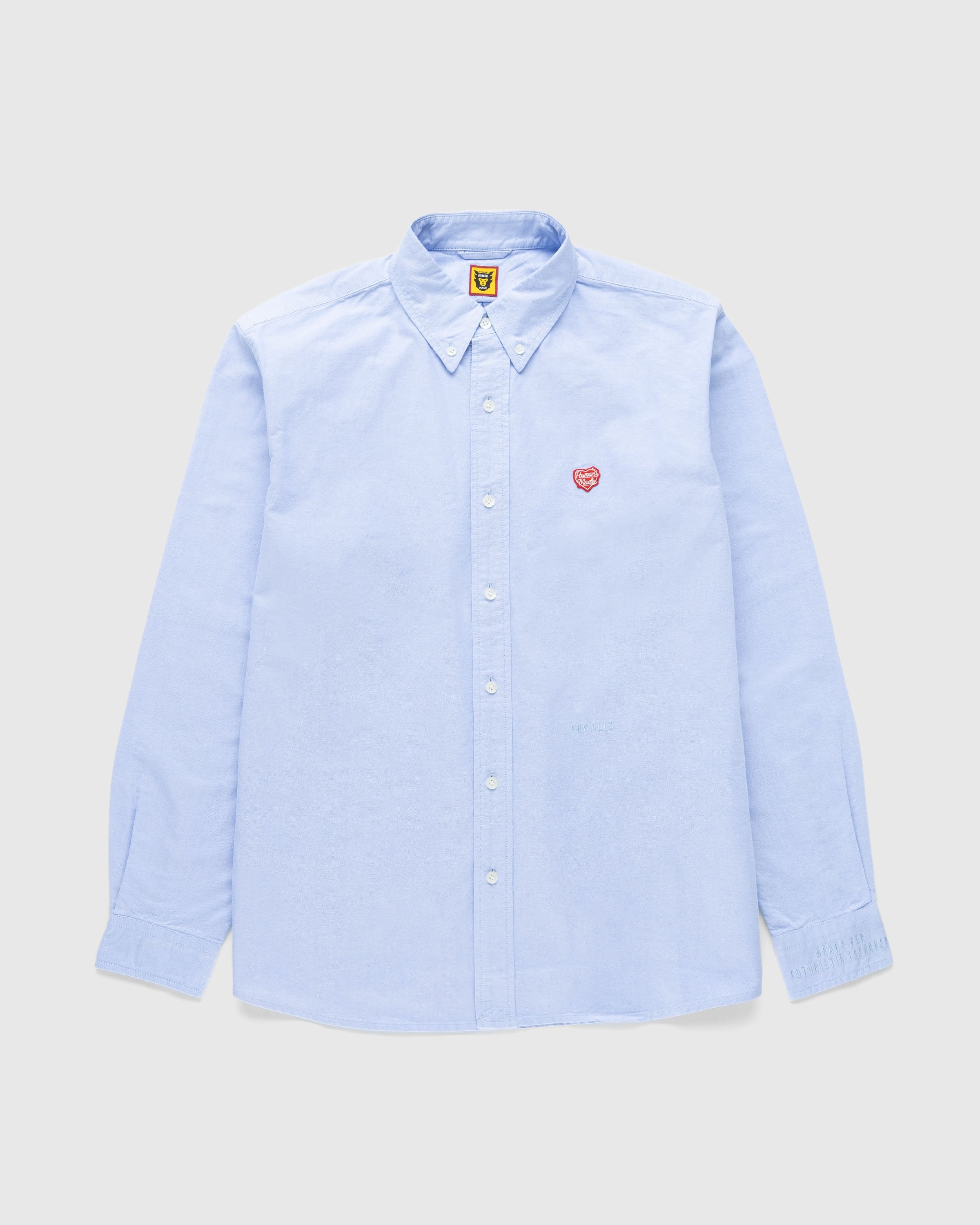 Human Made – OXFORD B.D L/S SHIRT Blue | Highsnobiety Shop