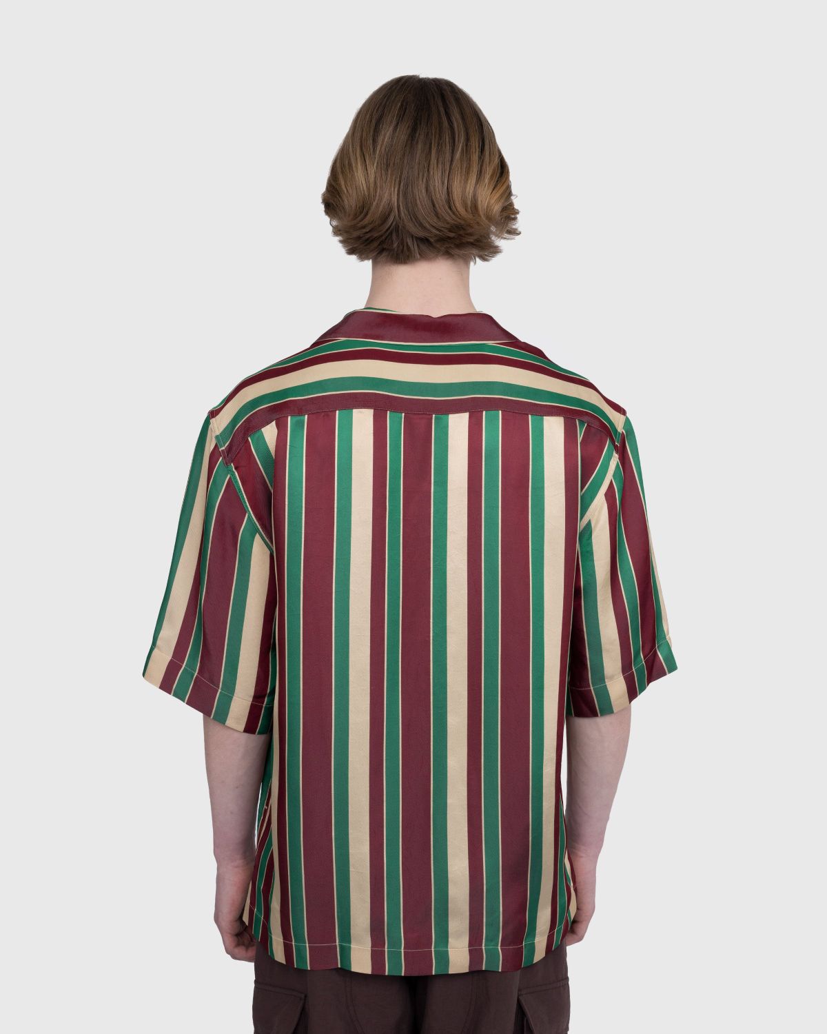 Dries van Noten – Cassi Shirt Bordeaux - Shortsleeve Shirts - Multi - Image 3