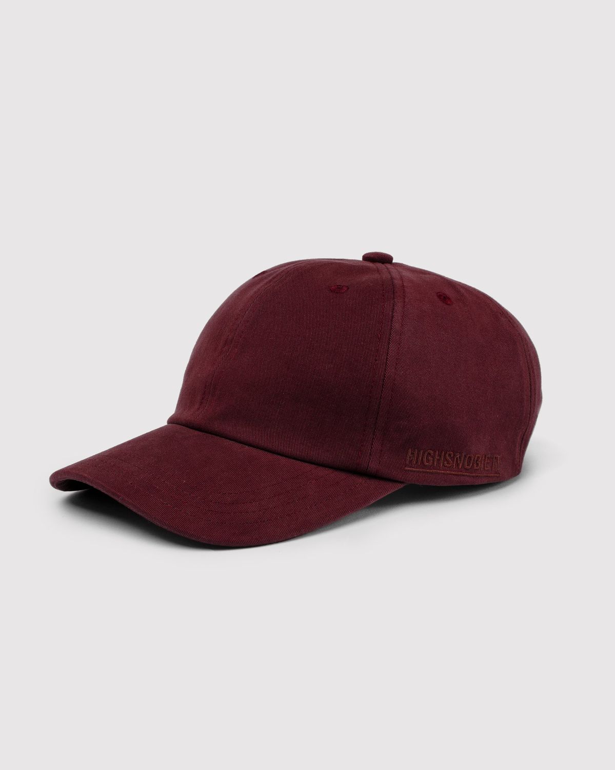 Highsnobiety – Staples Cap Burgundy - Hats - Red - Image 1
