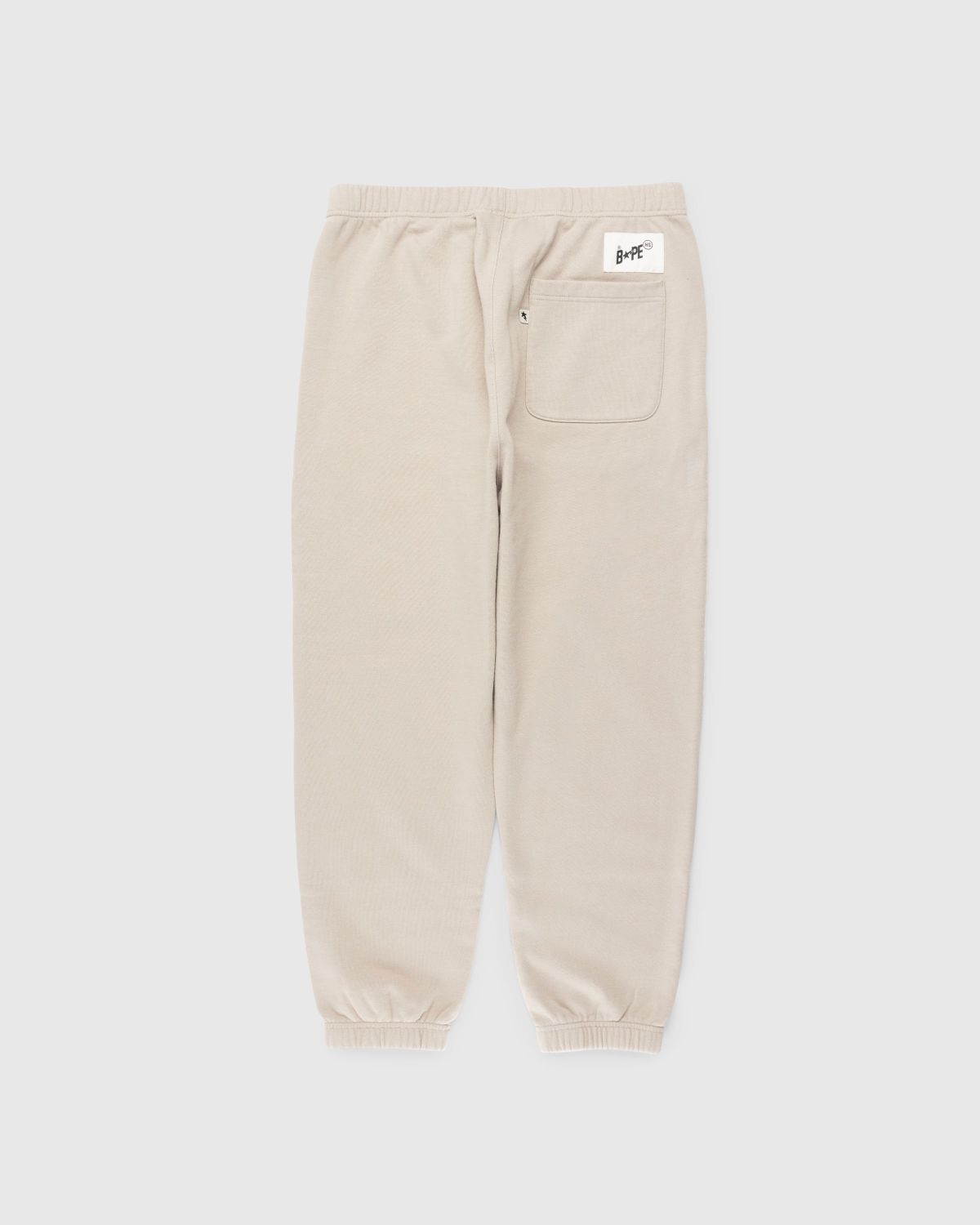 BAPE x Highsnobiety – Heavy Washed Sweat Pants Beige - Pants - Beige - Image 2